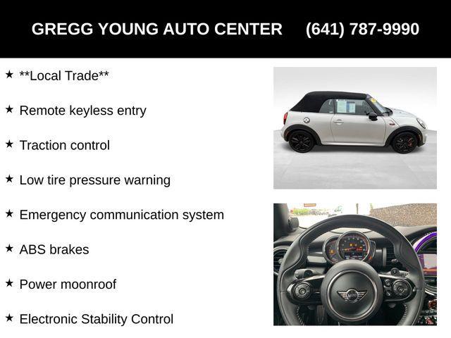 used 2019 MINI Convertible car, priced at $28,000