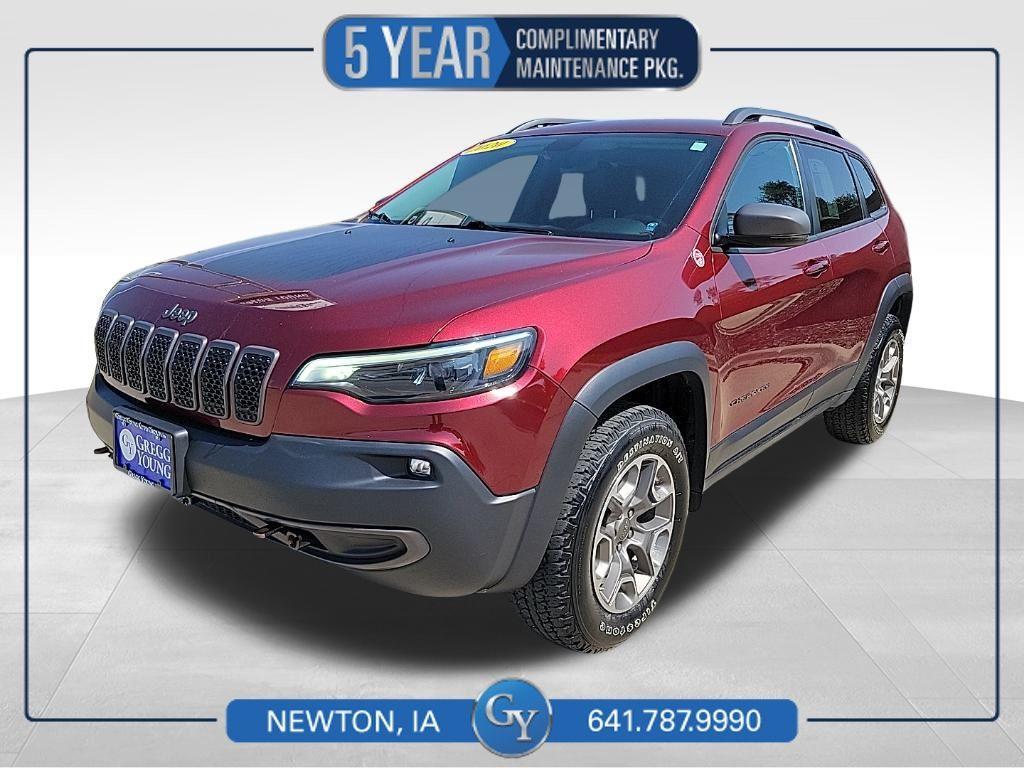 used 2020 Jeep Cherokee car, priced at $19,500