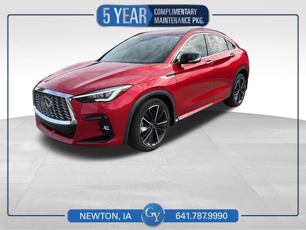 used 2022 INFINITI QX55 car, priced at $30,500