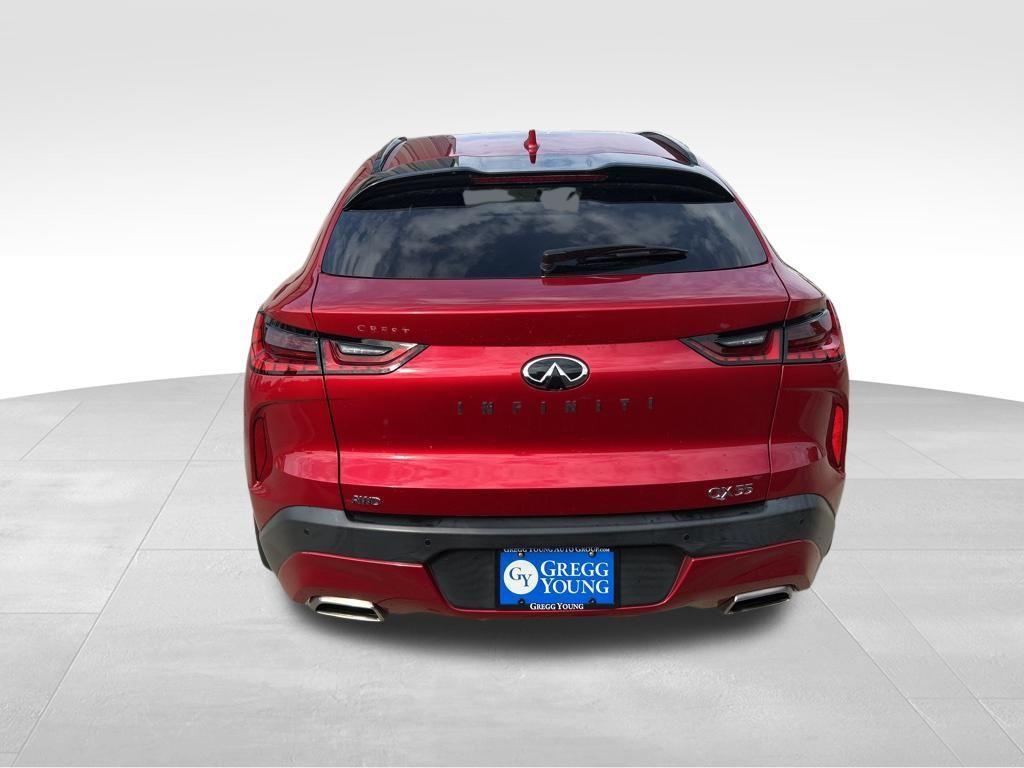 used 2022 INFINITI QX55 car, priced at $30,598