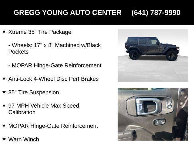 used 2024 Jeep Wrangler car, priced at $44,500