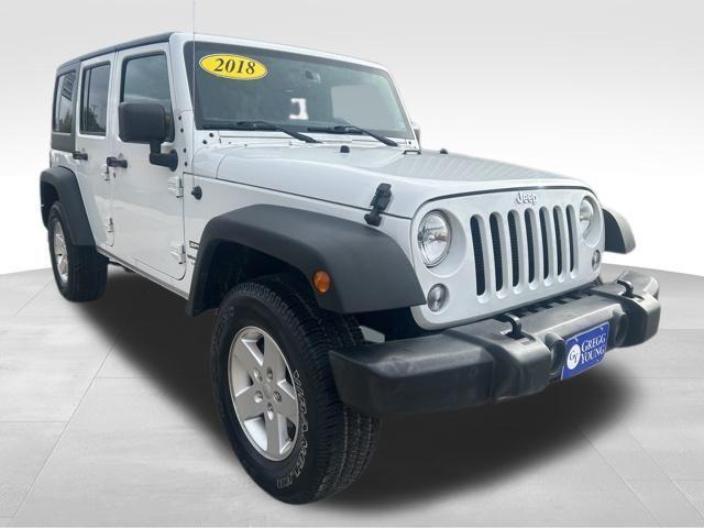 used 2018 Jeep Wrangler JK Unlimited car, priced at $25,000