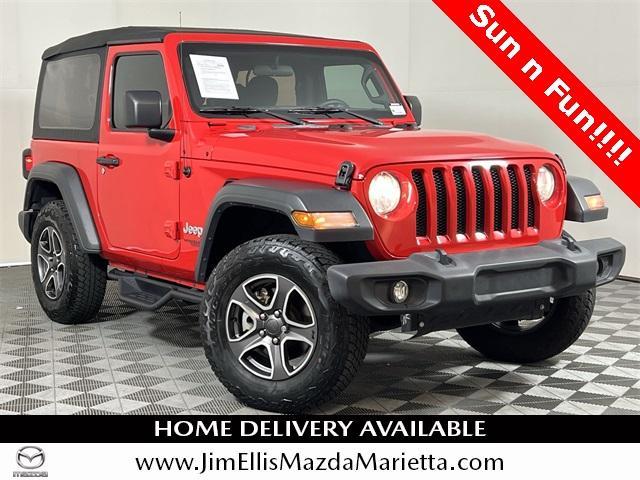 used 2018 Jeep Wrangler car, priced at $21,789