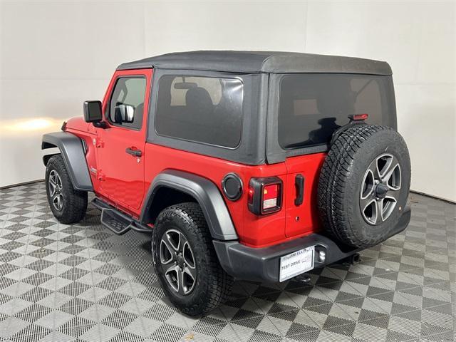 used 2018 Jeep Wrangler car, priced at $23,220