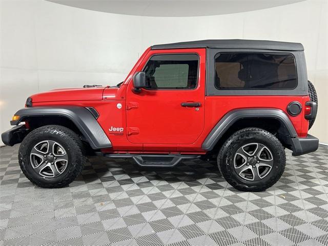 used 2018 Jeep Wrangler car, priced at $23,220