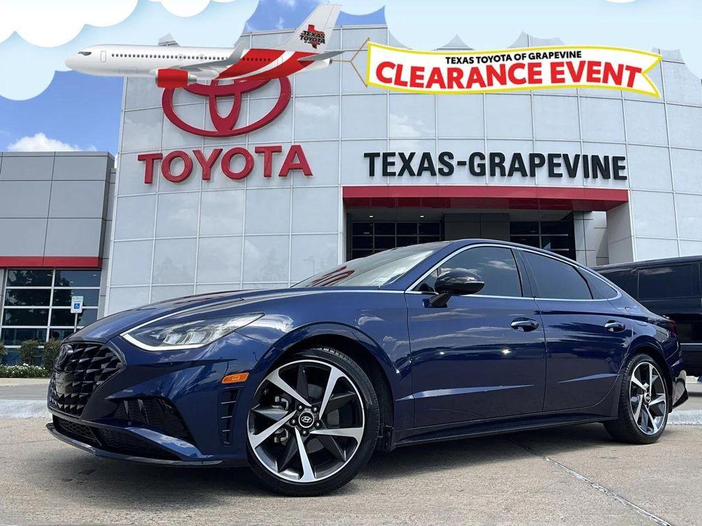used 2021 Hyundai Sonata car, priced at $16,901