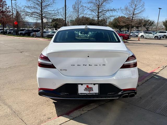 used 2022 Genesis G70 car, priced at $24,901