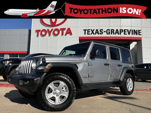 used 2020 Jeep Wrangler Unlimited car, priced at $25,901