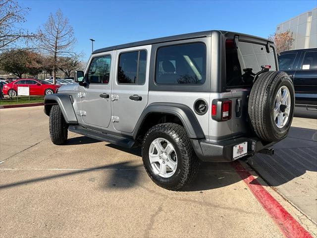 used 2020 Jeep Wrangler Unlimited car, priced at $25,901