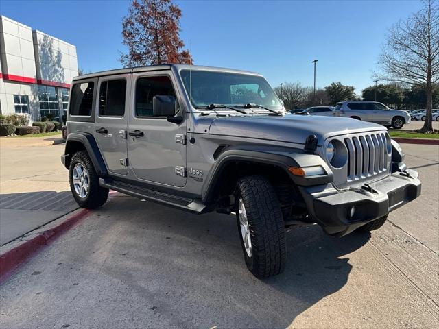 used 2020 Jeep Wrangler Unlimited car, priced at $25,901