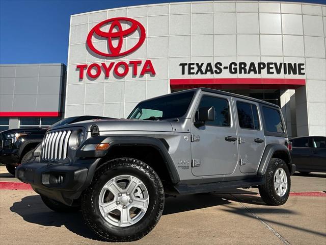 used 2020 Jeep Wrangler Unlimited car, priced at $25,901