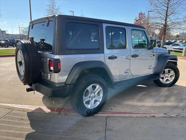 used 2020 Jeep Wrangler Unlimited car, priced at $25,901