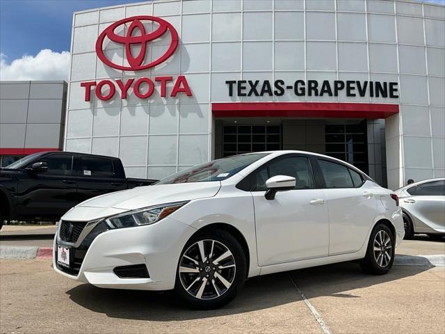 used 2021 Nissan Versa car, priced at $13,801