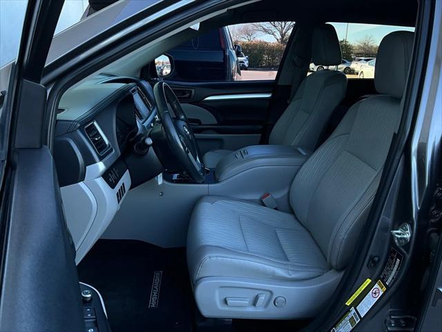 used 2019 Toyota Highlander car, priced at $23,901