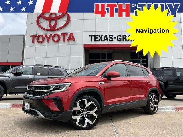 used 2022 Volkswagen Taos car, priced at $20,901