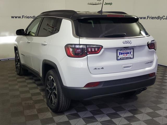 used 2022 Jeep Compass car, priced at $24,000