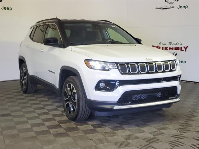 used 2022 Jeep Compass car, priced at $24,000
