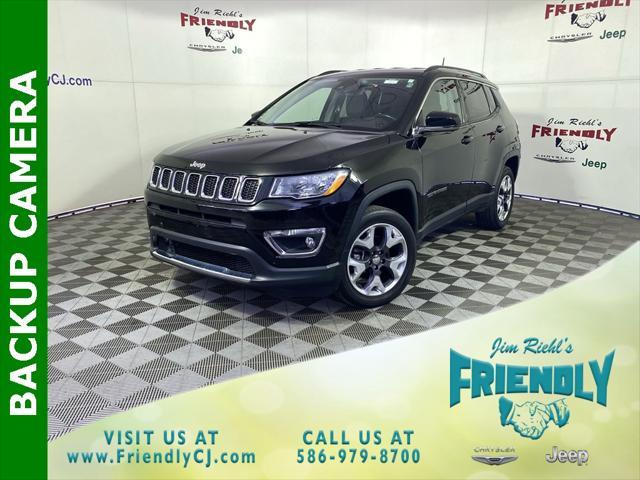 used 2021 Jeep Compass car, priced at $21,525