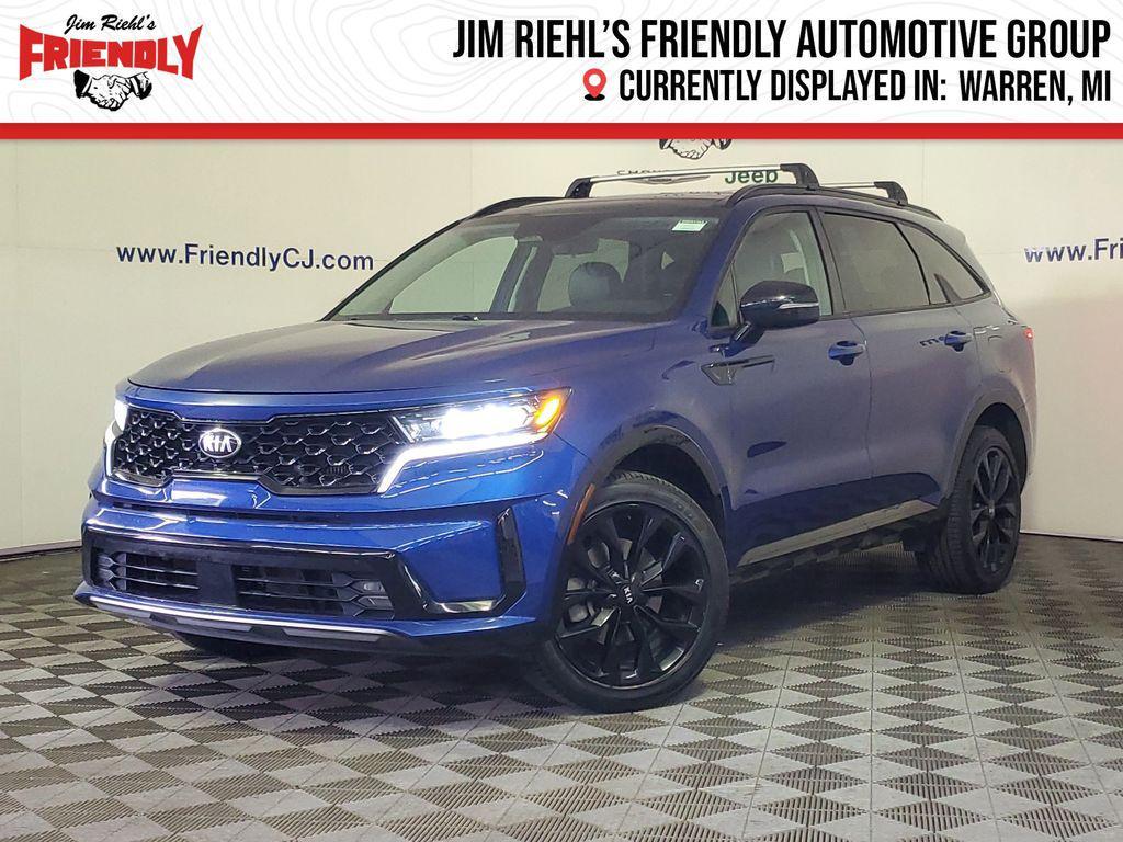 used 2021 Kia Sorento car, priced at $21,925