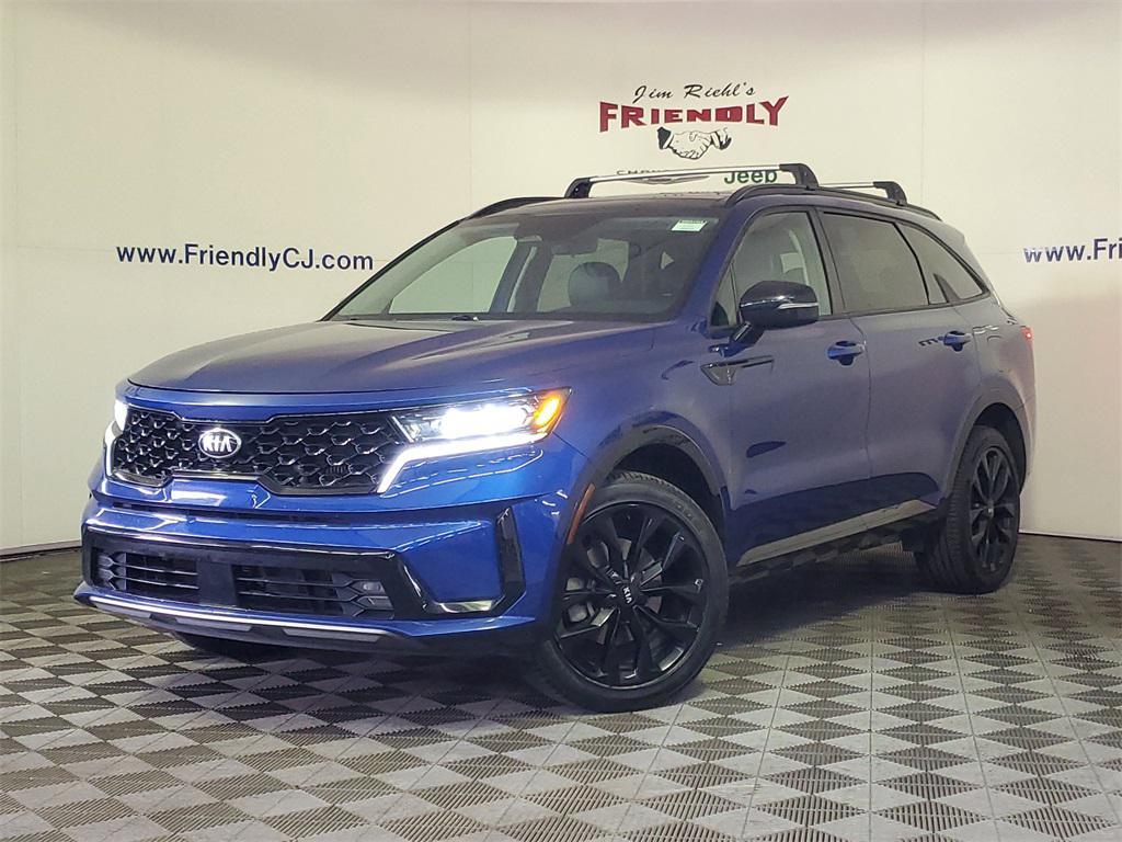 used 2021 Kia Sorento car, priced at $22,110