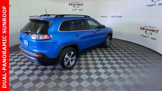 used 2022 Jeep Cherokee car, priced at $27,435