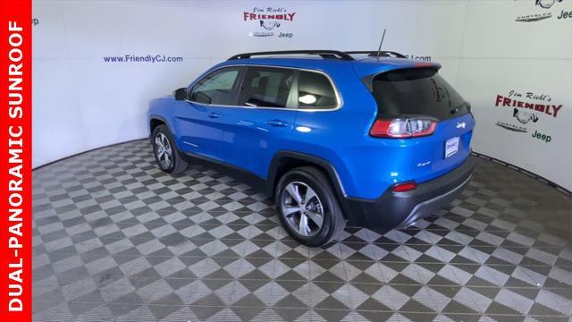 used 2022 Jeep Cherokee car, priced at $27,435