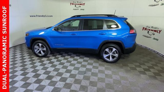 used 2022 Jeep Cherokee car, priced at $27,435