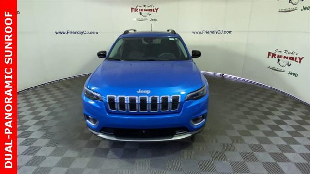 used 2022 Jeep Cherokee car, priced at $27,435