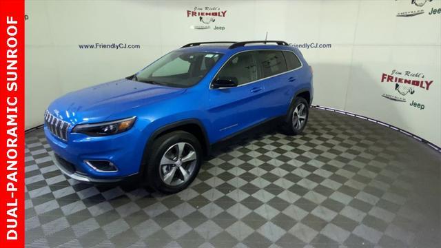 used 2022 Jeep Cherokee car, priced at $27,435