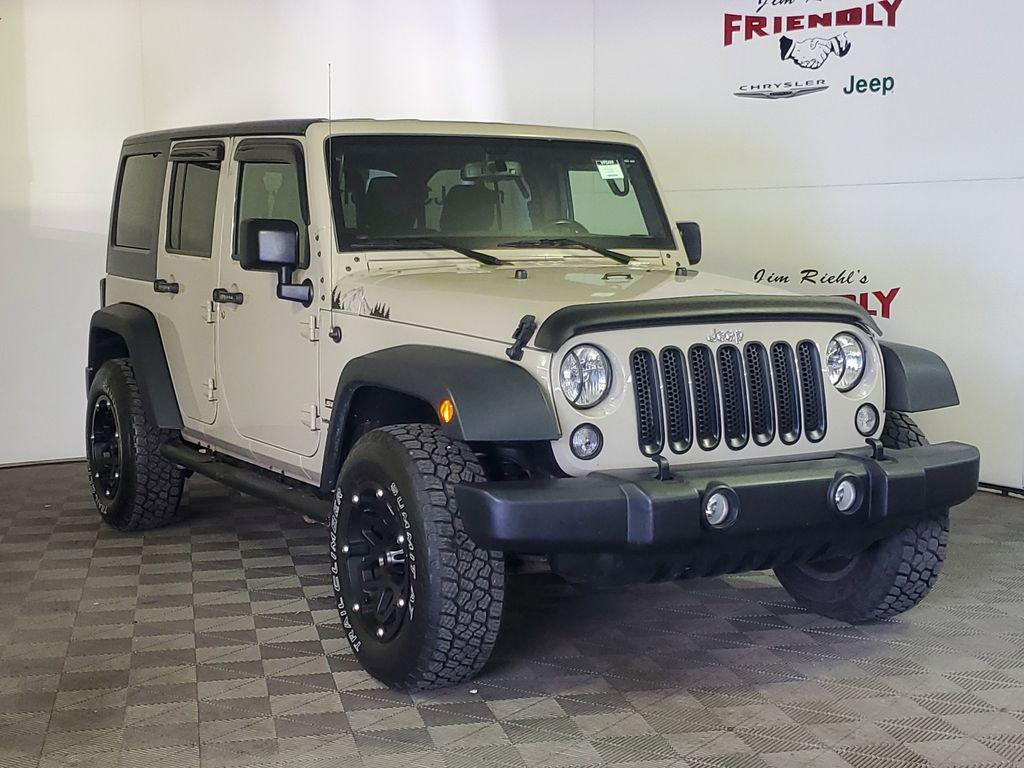 used 2018 Jeep Wrangler JK Unlimited car, priced at $17,536
