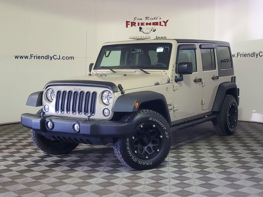used 2018 Jeep Wrangler JK Unlimited car, priced at $17,536