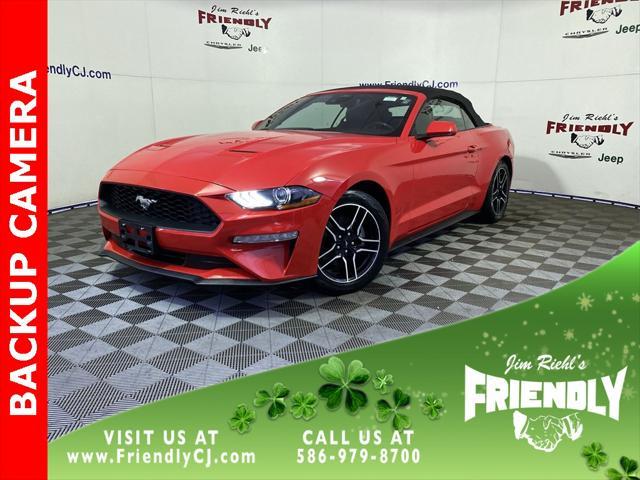 used 2022 Ford Mustang car, priced at $23,201