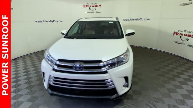 used 2018 Toyota Highlander Hybrid car, priced at $29,368