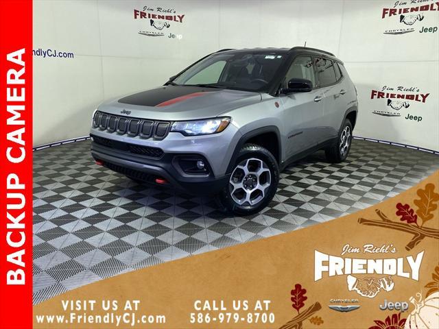 used 2022 Jeep Compass car, priced at $24,733