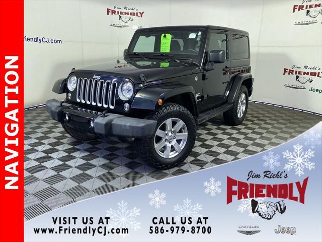 used 2017 Jeep Wrangler car, priced at $20,613