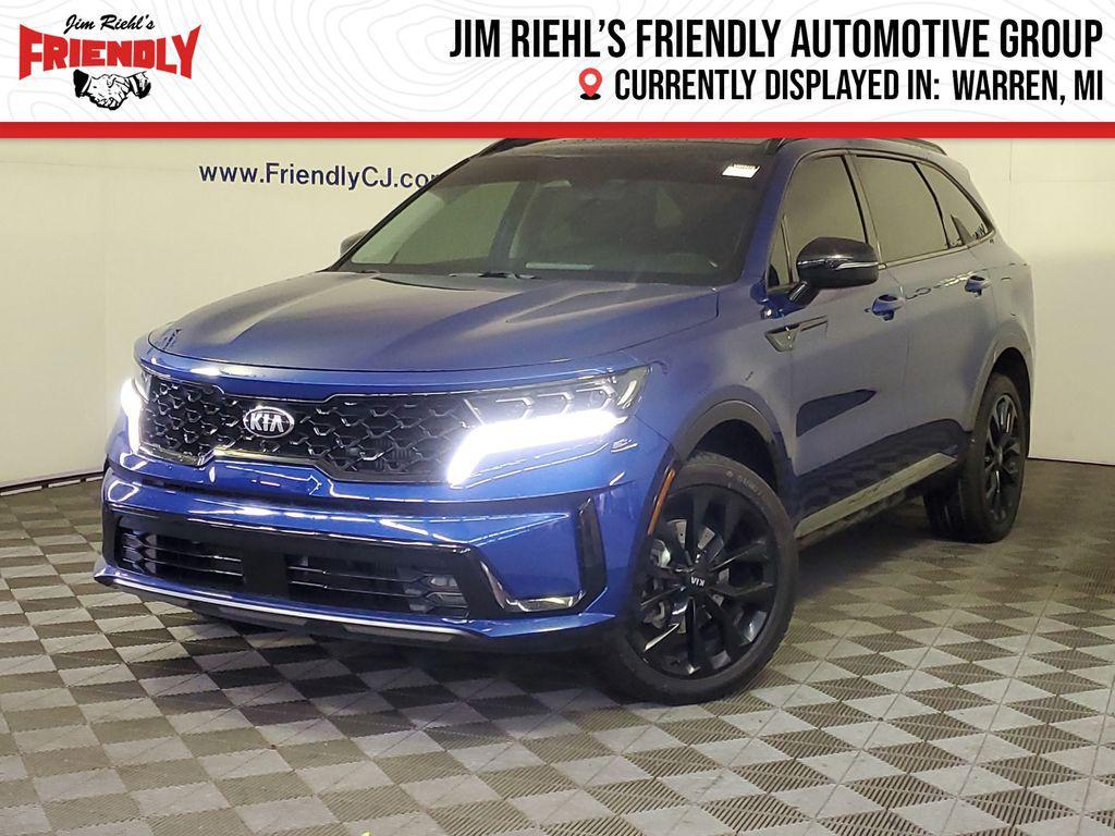 used 2021 Kia Sorento car, priced at $21,653