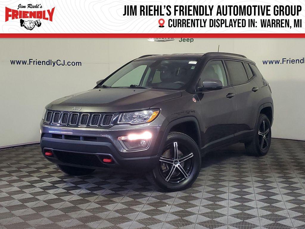 used 2018 Jeep Compass car, priced at $12,594