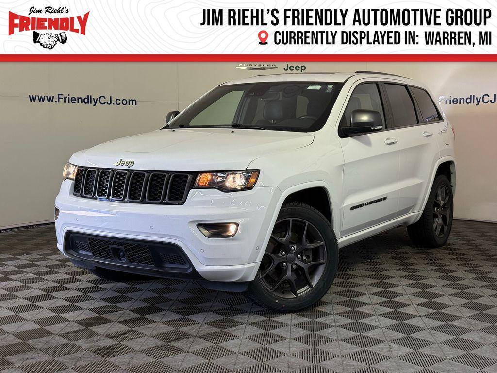 used 2021 Jeep Grand Cherokee car, priced at $26,903