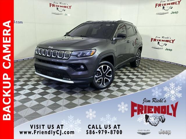 used 2022 Jeep Compass car, priced at $19,999