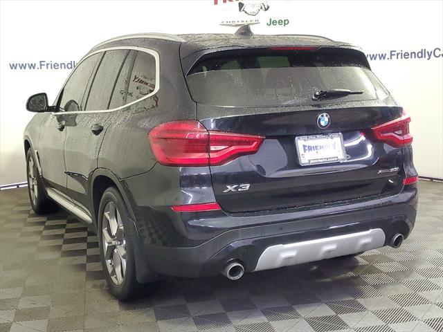 used 2021 BMW X3 car, priced at $24,216