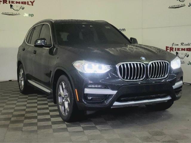 used 2021 BMW X3 car, priced at $24,216