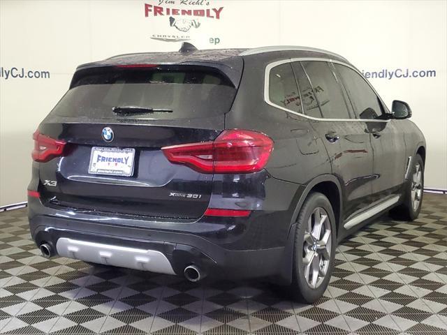 used 2021 BMW X3 car, priced at $24,216