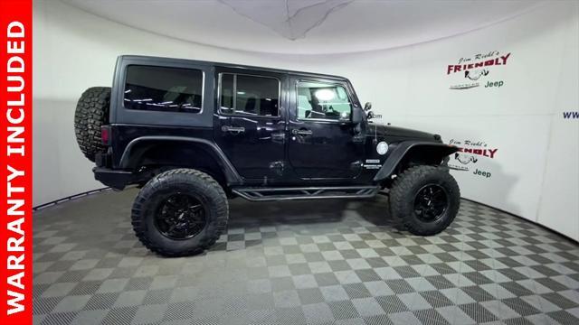 used 2015 Jeep Wrangler Unlimited car, priced at $17,457