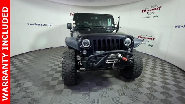 used 2015 Jeep Wrangler Unlimited car, priced at $17,457