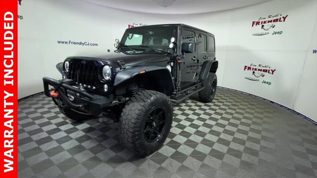 used 2015 Jeep Wrangler Unlimited car, priced at $17,457