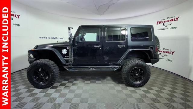 used 2015 Jeep Wrangler Unlimited car, priced at $17,457