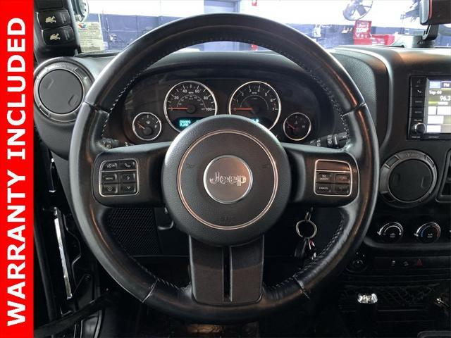 used 2015 Jeep Wrangler Unlimited car, priced at $17,457