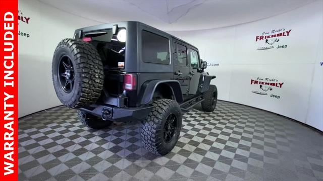 used 2015 Jeep Wrangler Unlimited car, priced at $17,457