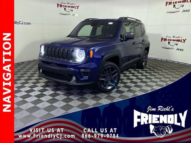 used 2021 Jeep Renegade car, priced at $19,135