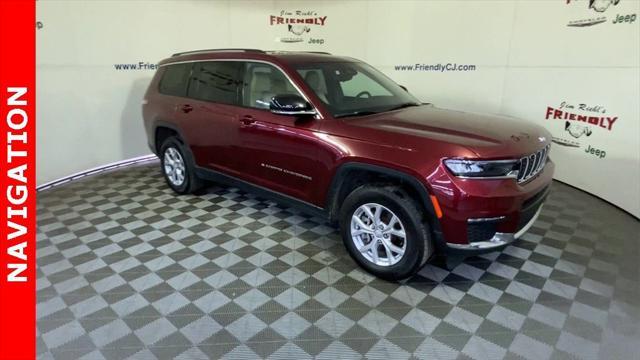 used 2021 Jeep Grand Cherokee L car, priced at $28,578